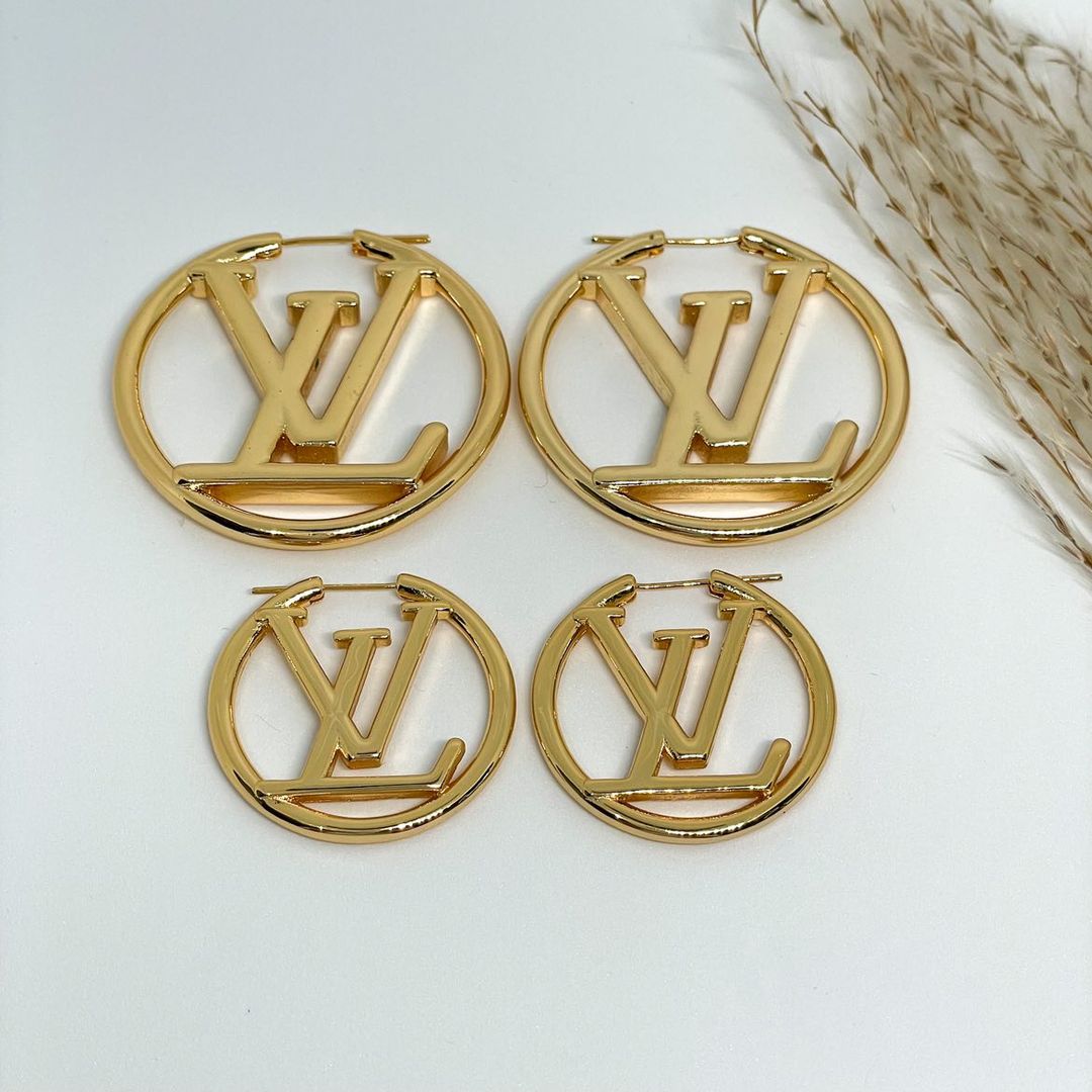 Hoops LV Gold