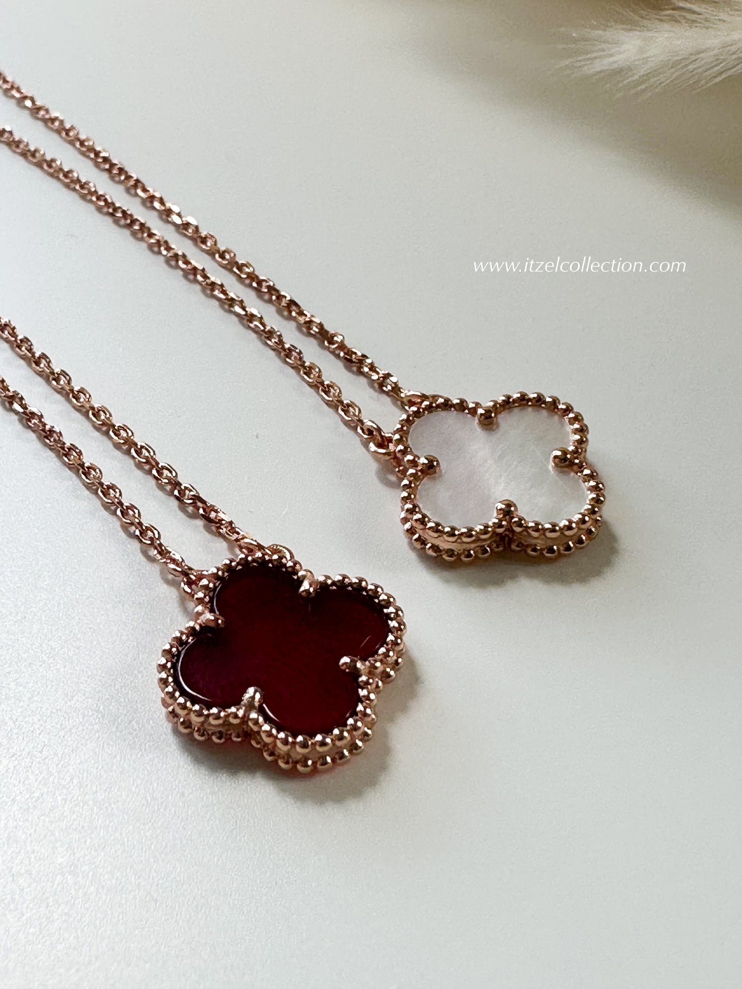 VCA Small Rose Gold Necklaces