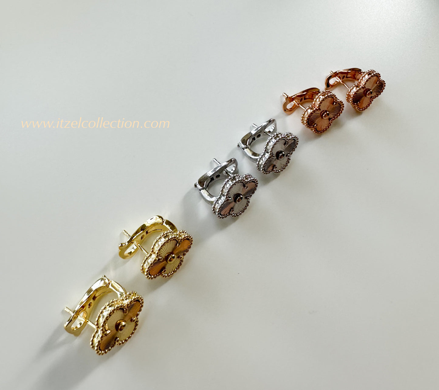 VCA Earring’s Gold/Silver/Rose Gold Clip