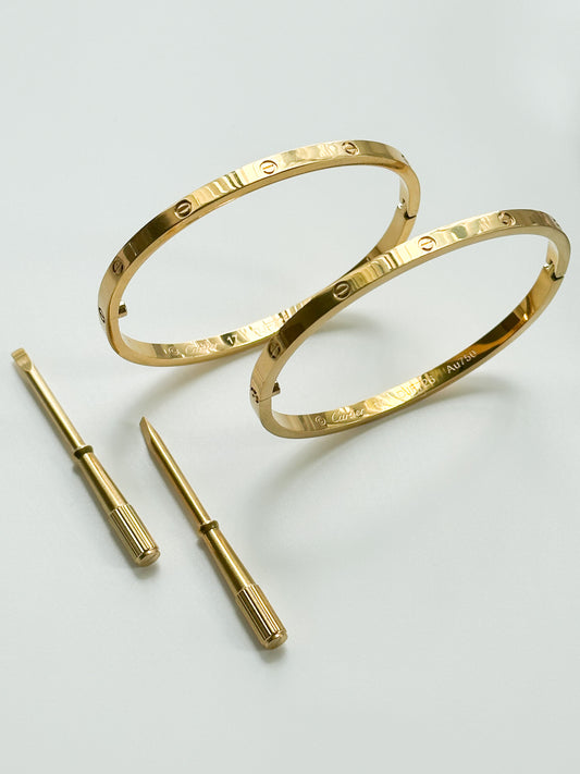 Cartier Gold Bracelets