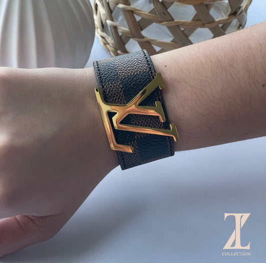 Leather Bracelet LV