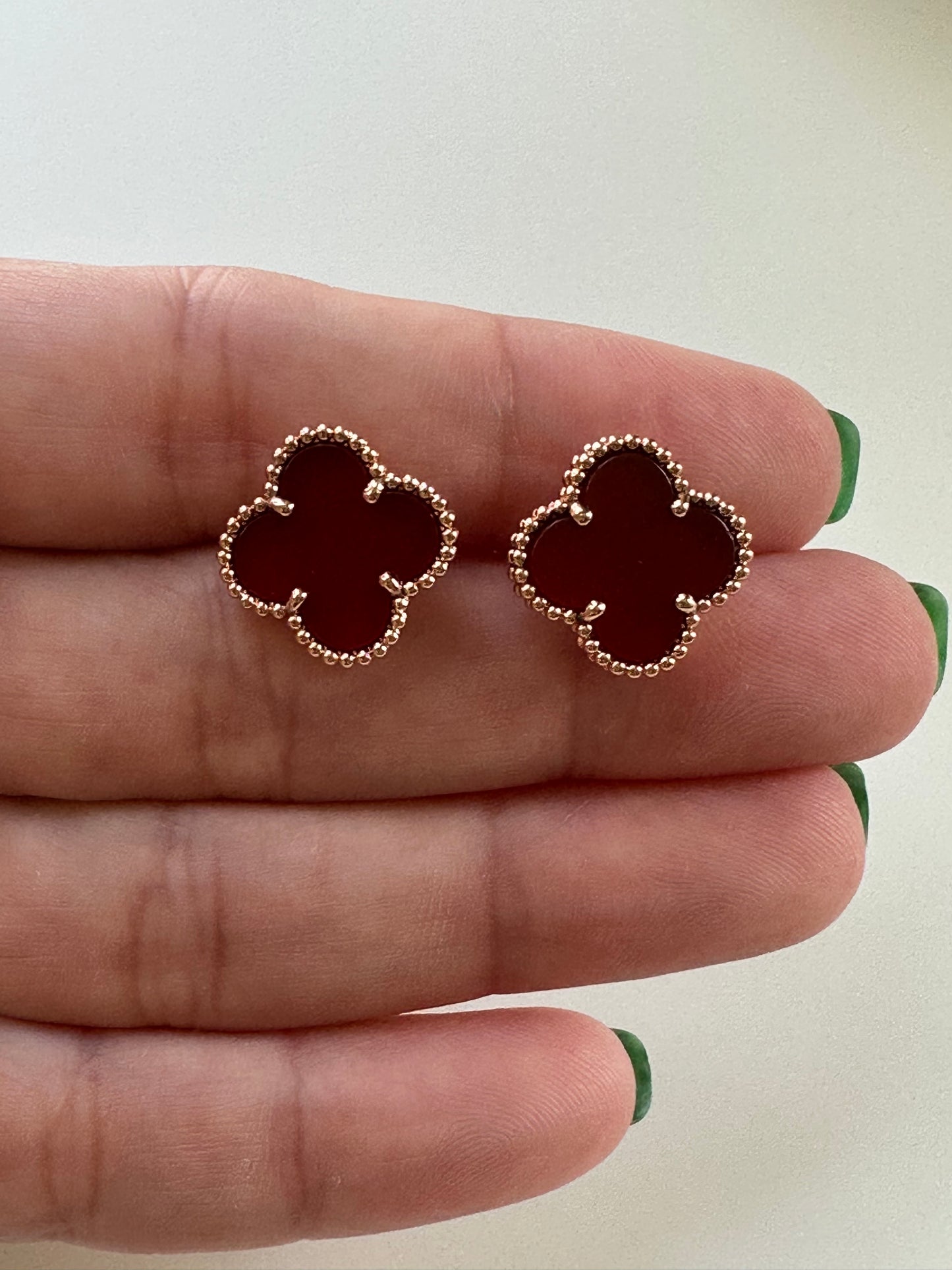 VCA Rose Gold Earrings